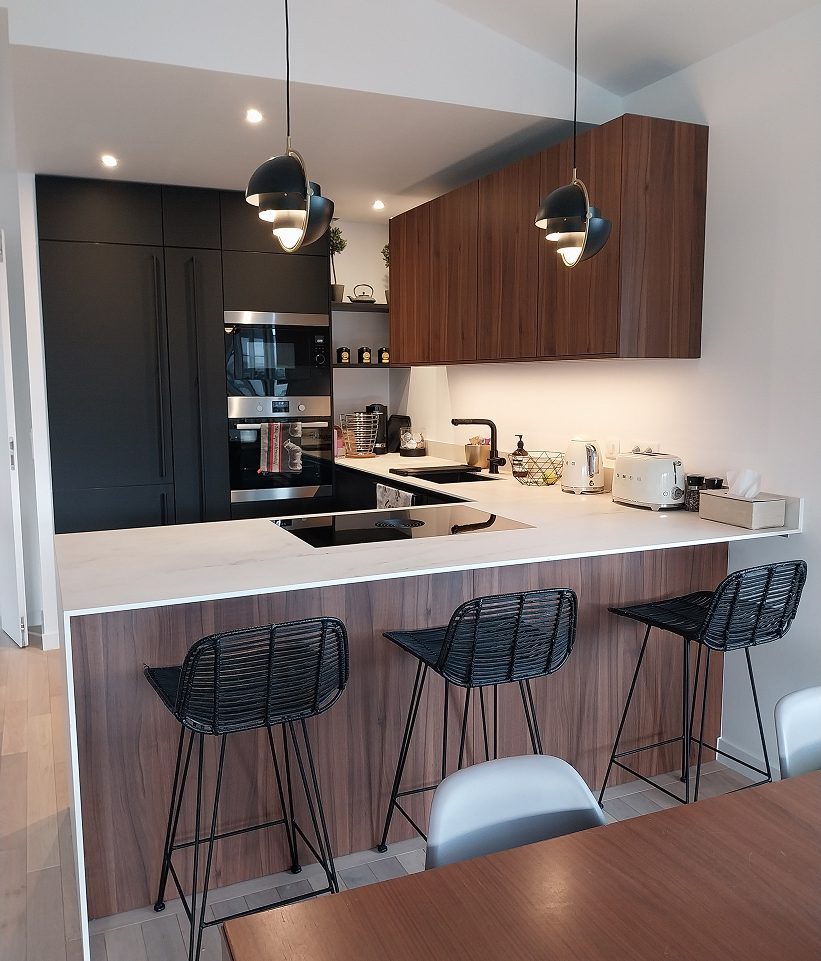 Creation Sd Agencement Cuisine Haut De Gamme Sur Mesure Courbevoie Agencement De Cuisine Haut De Gamme Et Sur Mesure A Courbevoie 1
